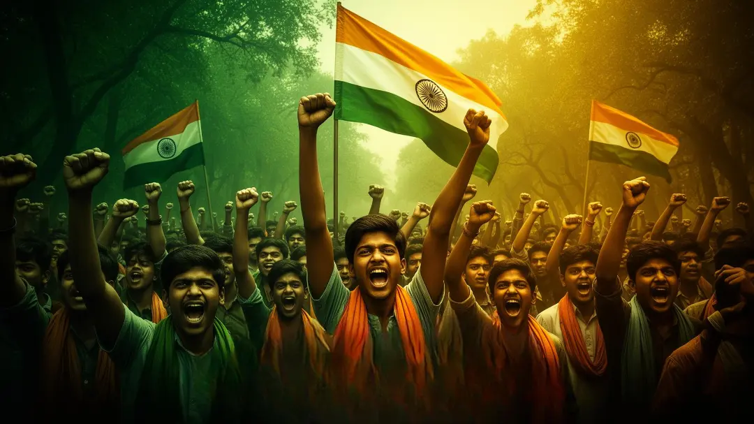 Aawaaj Movement youth activists